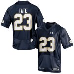 Notre Dame Fighting Irish Men's Golden Tate #23 Navy Blue Under Armour Authentic Stitched College NCAA Football Jersey SYZ6099IB